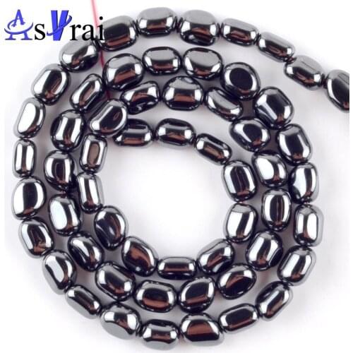 5-8mm Chips Beads Natural Black Hematite Stone Beads for Jewelry Making Diy Handmade Bracelets Necklaces Accessories