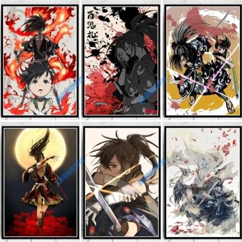 5D DIY Diamond Painting Embroidery Full Square Round Drill Anime Hyakkimaru Mosaic Art Home Decor Cross Stitch Kits