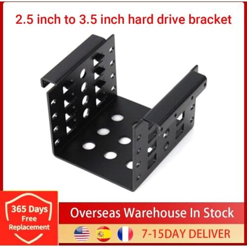 4-Bay 3.5 Inch To 2.5 Inch Hard Drive Caddy Tray Internal Mounting Adapter Bracket Aluminum Alloy Mobile Holder For SSD CHIA Rig