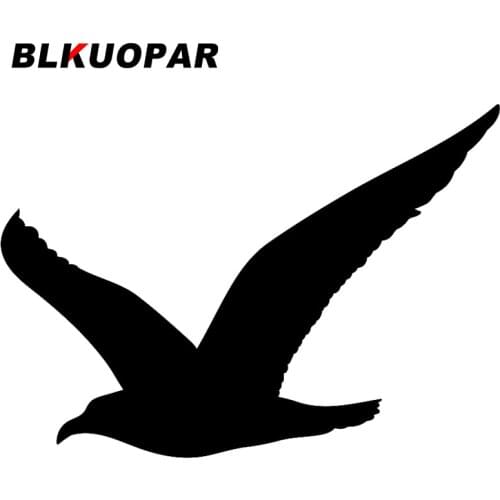 BLKUOPAR for Flying Seagull Car Stickers Creative Sunscreen Decals Scratch-Proof Air Conditioner Helmet Decor Car Styling