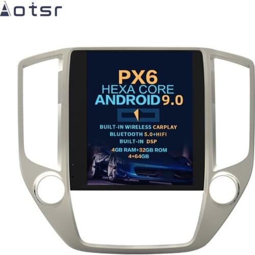 AOTSR Tesla Auto Android 9 PX6 Car Radio For Changan CS95 2016 2017 2018 GPS Navigation DSP Multimedia Player CarPlay 10.4" Unit