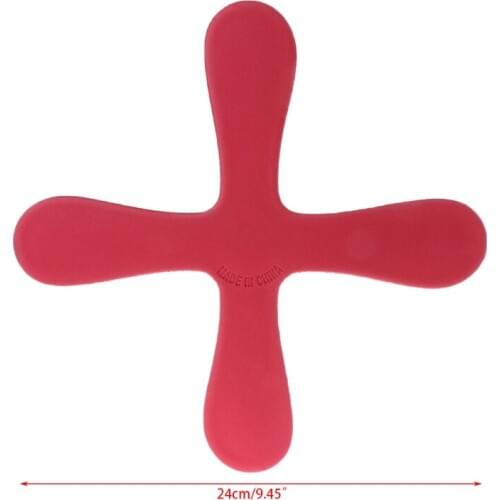 Cross Shape Boomerang Flying Toys Outdoor Park Saucer Funny Game Children Sports BX0D