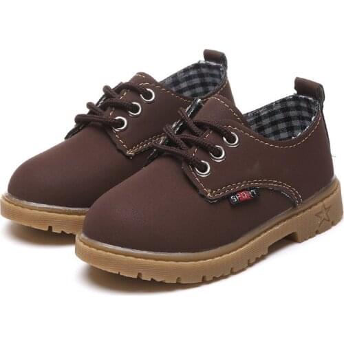 2021 Childrens Shoes Autumn and Winter New Kids Shoes Martin Boots Girls Boots Short Yellow Boots Fashion Warm Hot Student Boys