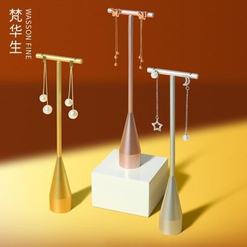 Earrings Shelf Display Stands Metal Earrings Stand Jewelry Window Counter Decoration Jewelry Display Props