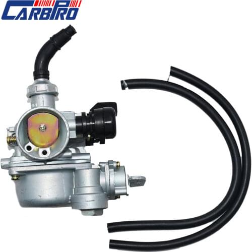 Carburetor Carb For PZ19 PZ19 Cable Choke Petcock 50cc 70cc 90cc 110cc 100cc 125cc
