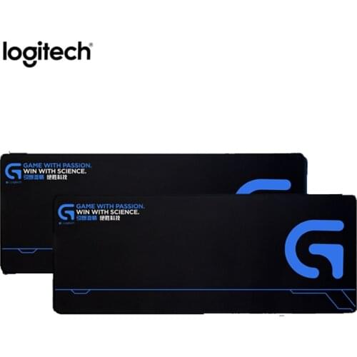 Logitech Super Large Size Mouse Pad 800*300*3MM Natural Rubber Material Waterproof Desk Mousepad With Box