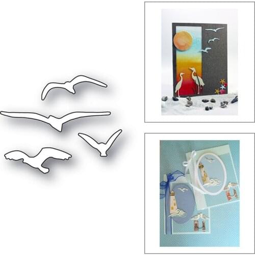 2020 New Bird Animal Seagull Metal Cutting Dies For DIY Cut Paper Craft Making Pigeon Decoration Card Scrapbooking No Stamps Set