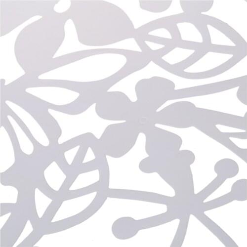 Fashion 4 Pcs Butterfly Bird Flower Hanging Screen Partition Divider Panel Room Curtain Home Decor White