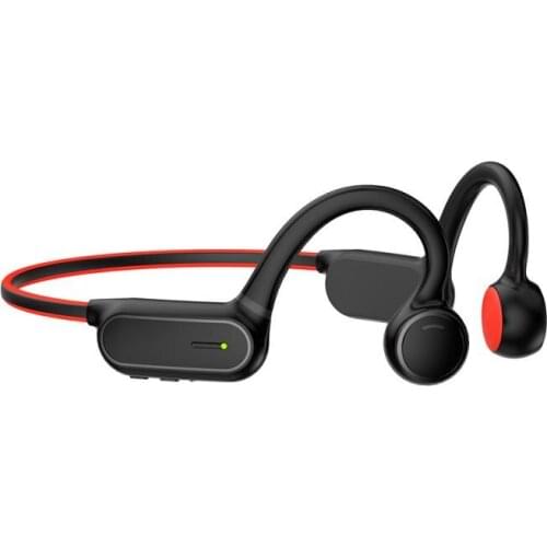 Bone Conduction Headphones Bluetooth Wireless Waterproof Wear Open Ear Hook Not In-ear Sports Earphone Stereo Earphone with Mic