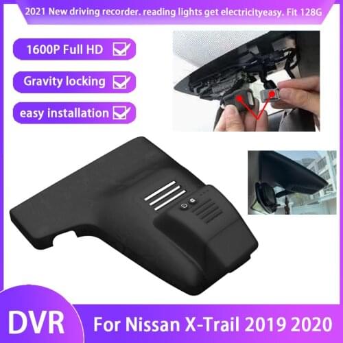 New ! Plug and play Car DVR Video Recorder Dash Cam Camera For Nissan X-Trail 2019 2020 High quality driving recorder hd 1600P