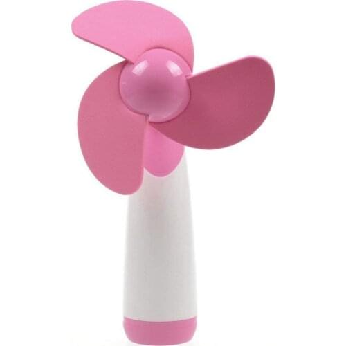 Portable Handheld Mini Cooling Cool Fan Super Mute Battery Operated