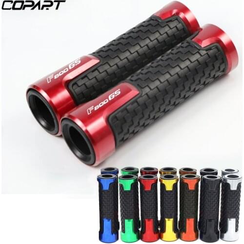 For BMW F800GS F800 GS F 800 GS 2008-2020 Motorcycle 7/8''22mm Handlebar Grip CNC PVC Anti-Skid Handle Bar Motorbike grips End