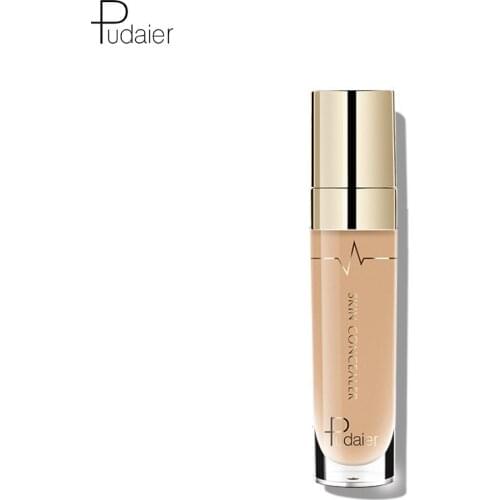 Pudaier face concealer liquid to cover color spots, fade dark circles, modify skin color and refine pores
