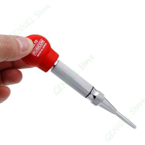Japan Made 5" Automatic Center Punch Spring Loaded Actuated Stator Breaker Marking Drilling Tool Rubicon