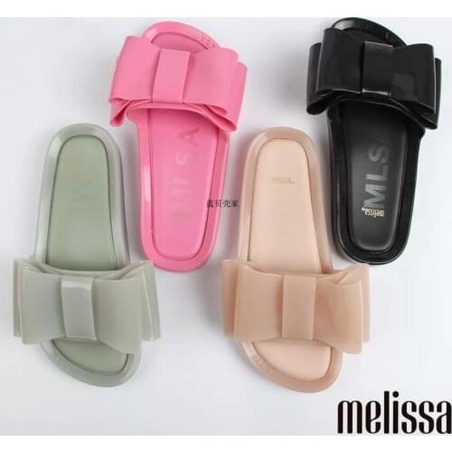 2020 New Melissa Women Bowite Women Flip Flop Sandals Brand Womens Jelly Shoes Melissa Slippers Female Jelly Shoes