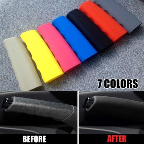 Silicone Universal Car Hand Brake Sets Car Styling Comfortable Non-slip Stalls Automotive Interior Hand Brake Decorative Cover
