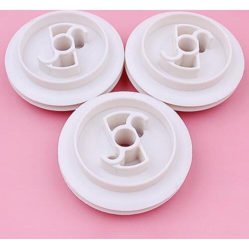 3pcs Starter Rope Recoil Pulley For Stihl 024 026 MS240 MS260 Chainsaw Replacement Spare Part 1125 195 0401