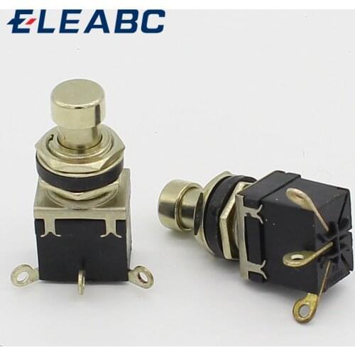 Latching type maintained SPDT Guitar Effects Stompbox Foot Pedal Switch True Bypass guitar switch