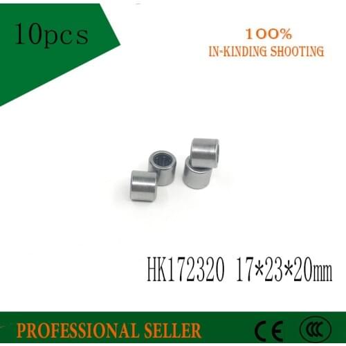 High quality HK172320 needle roller bearing +whosale and retail draw cup bearing 17X23X20MM