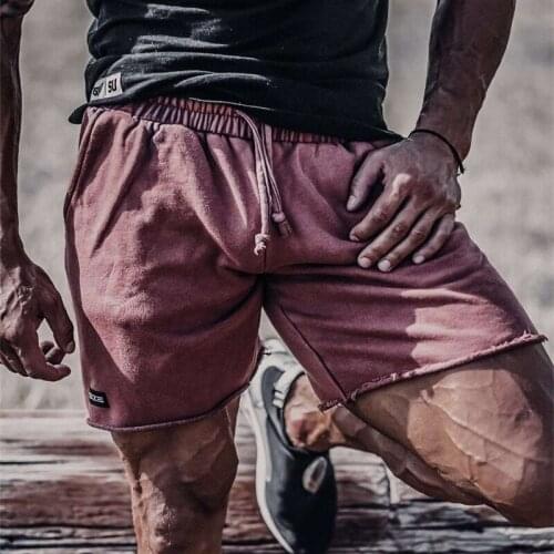 2021 Summer Men Sports Shorts Gym Jogging Athletics Fashion Cotton Outdoor Casual Mens Clothing Shorts