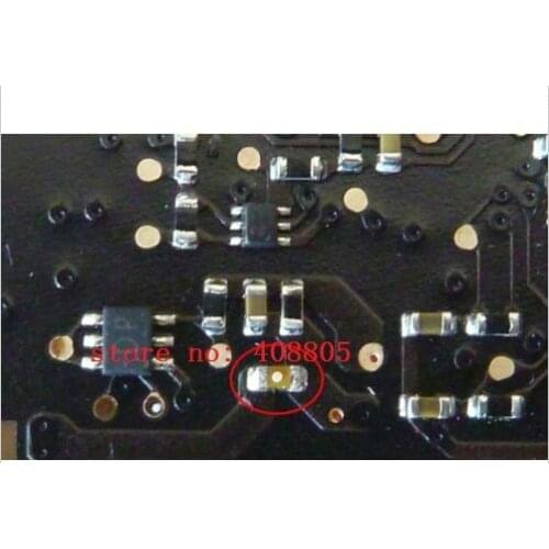 50pcs/lot for LCD backlight fuse for MacBook Pro A1278 Fuses 0402 2A 32V *No Backlight Fix* on mainboard