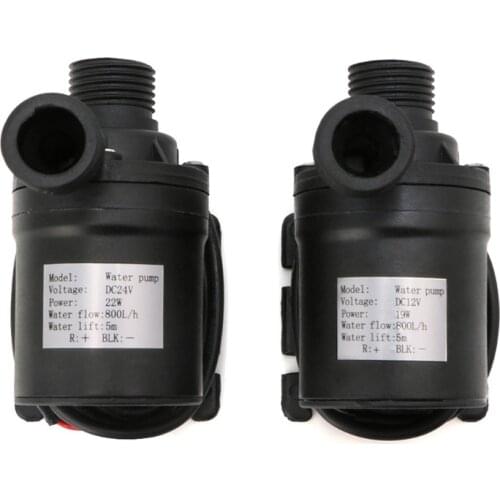 800L/H 5m DC 12V 24V Solar Brushless Motor Water Circulation Water Pump Submersibles Water Pumps