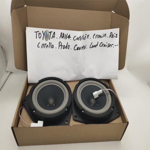 Free Shipping 1Set BOSE 6.5" Car Audio CAR FRONT SPEAKERS 120W Door Bass Made In Germany For-TOYOTA RAV4 Crown Coaster Canmry