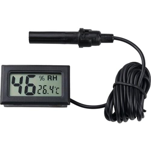 Digital LCD Measure -50 To 110 Degree Centigrade Car Temperature Meter Water Temp Gauges Car Parts Temperature Sensor Auto Parts