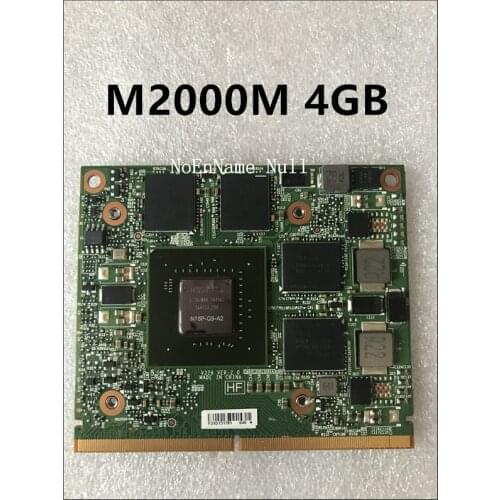 CN-051FCV 051FCV 4GB GDDR5 M2000M N16P-Q3-A2 VGA video graphics card For DELL Precision M6800 M7510 test 100