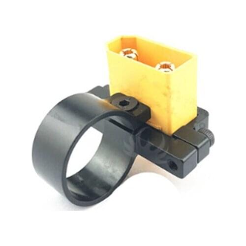 DIY 18mm carbon tube XT90 power plug fixing kit for multi-axis agricultural spray drone frame accessories