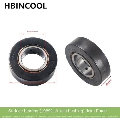 For forklift truck accessories flat bearing 198911A-ZH with bushing for Heli forklift 8-10T installed high quality accessories