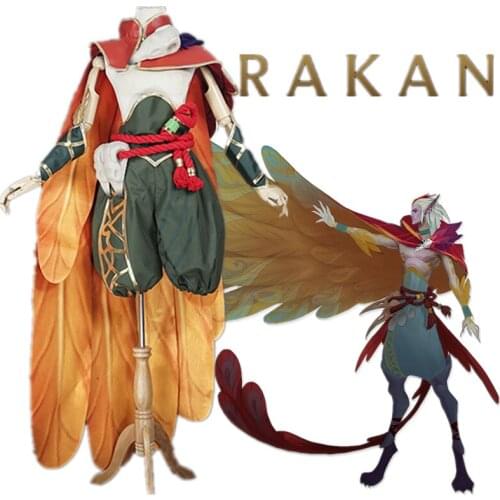 Game LOL RAKAN The Charmer Cosplay Costume Fancy Costume COSPLAYONSEN