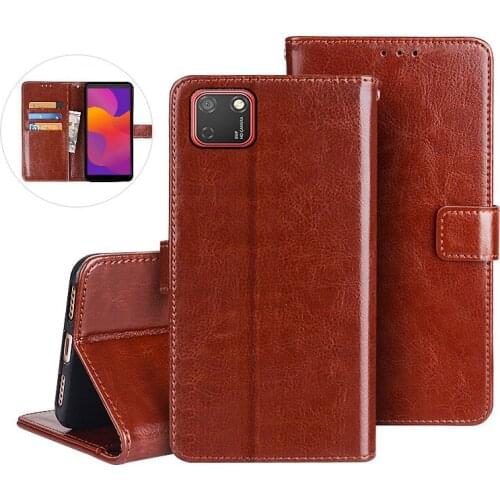 For Huawei Honor 9S 5.45 inch Leather Case On For Coque Honor 9S DUA-LX9 Premium Magnetic Flip Wallet Cover Phone Cases Fundas
