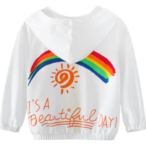 2019 New Baby Boys Girls Hoodies Jacket Kids Long Sleeve Clothes Casual Outwear Children Thin Beach Jacket Boys Clothing Coats