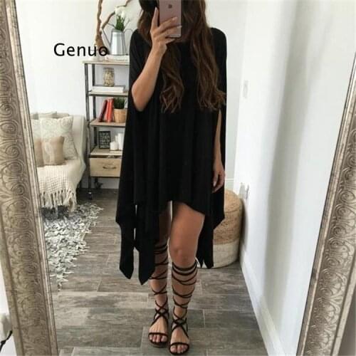 Summer Women full sleeve Shirts Tops vintage Printed Slash Neck Blouse Shirt casual irregular Blouses Plus Size Beach Top Wear