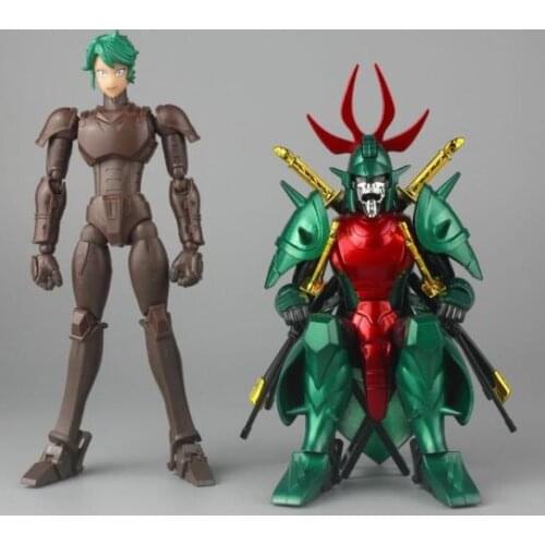 Lutoys model Ronin Warriors YoroiDen Samurai Troopers darkness demon general poison Metal Cloth Armor Plus