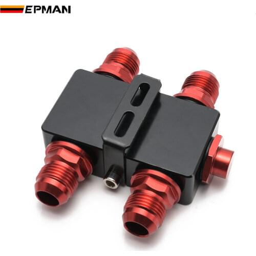 EPMAN Oil Filter Sandwich Adaptor With In-Line Oil Thermostat AN10 Fitting EPOL0520
