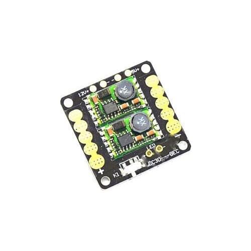 Mini APM QAV250 CC3D Flight Controller Power Distribution Board with 5V/12V BEC Output