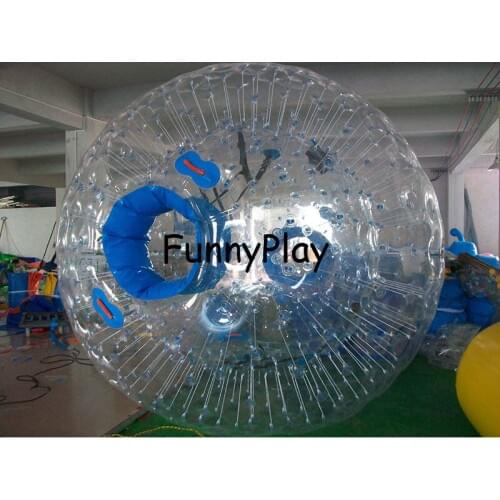 Inflatable shinning zorb ball for grassland outdoor games,interactive game inflatable zorb balls for sale, land zorb ball