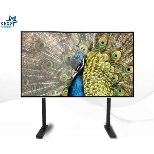 Tabletop TV Monitor Stand TV Floor Mount with 3 Sets Height Adjustment Fit for 32-65" LED LCD and Plasma TV MAX VESA 600x400mm