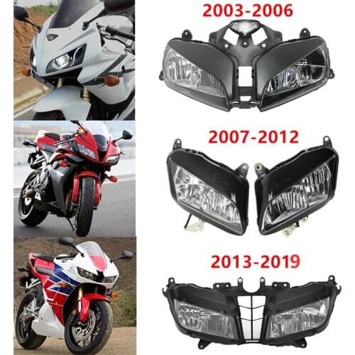 Motorcycle Front Headlight Lamp Light Assembly For Honda CBR600RR CBR 600 RR 2003-2006 2007-2012 2013-2019