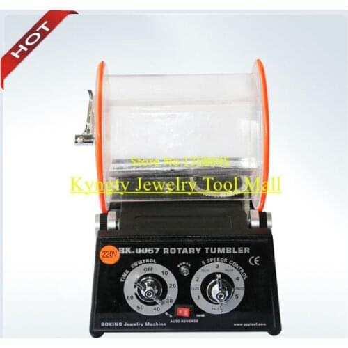 Jewelry Rotary Tumbler Jewelry Polishing Machine Capacity 5 KG Jewelry Tools 300G Polish Media Free Charge