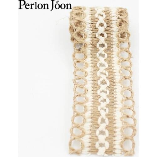 2 yards 45mm twine clothing home shoes hat bag ethnic style lace sewing accessories lace trim Nordic pastoral style webbing