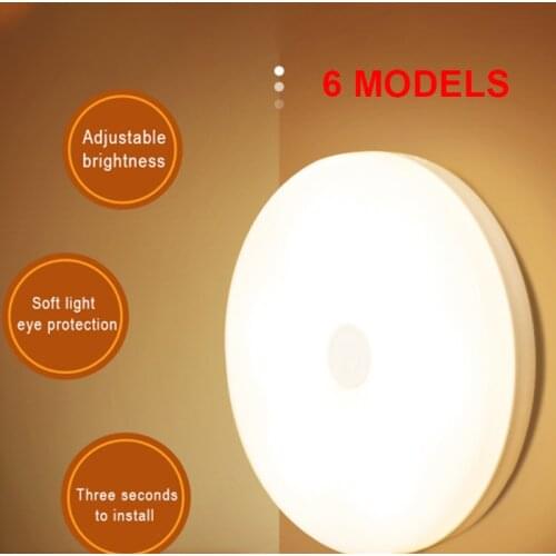 Bedroom Decor Lights Motion Sensor Lamp Childrens Gift USB Charging Bedroom Decoration Led Night Light bedroom decor