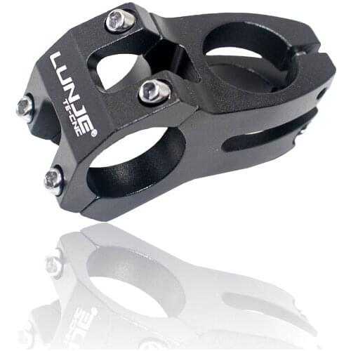 Bicycle Stem Wear-resistant MTB Bike Handlebar Stem 31.8 Adjustable Aluminum Short Handlebar Stem Riser