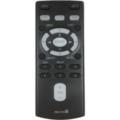 Replacement Remote Control for Sony Car Audio Remote Control RM-X155 CDX-R6750 CDX-GT317EE CDX-R5715X