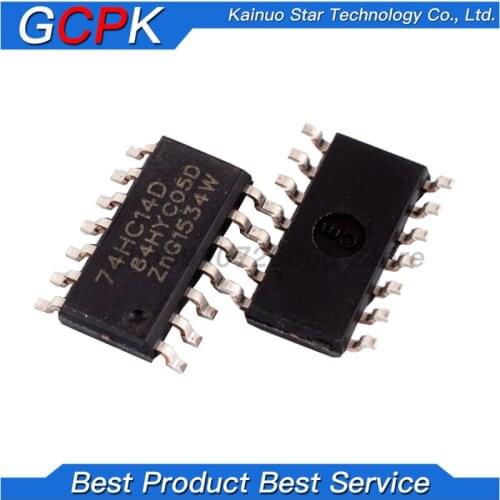 20PCS 74HC14D SOP14 74HC14 SOP SN74HC14DR SN74HC14 SMD new and original IC