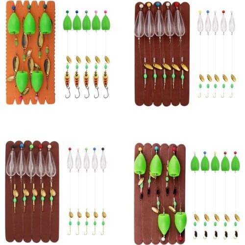 24BD Scoop-Shaped Rotating Spinner Sequins Fishing Lure Fishing Tackle Single Hook
