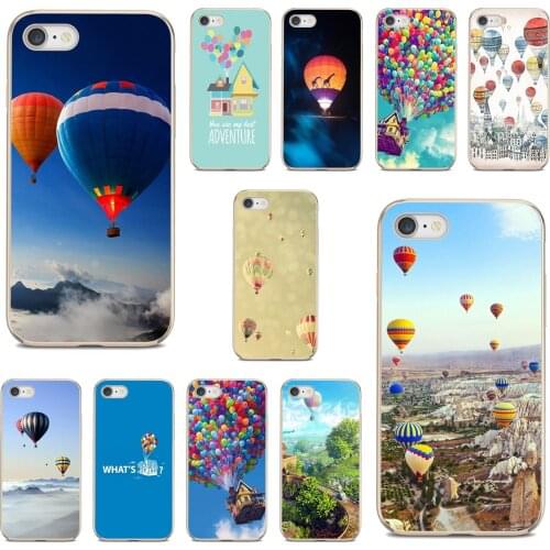For Xiaomi poco X3 nfc F2 Pro M3 Mi 5X 6X Max Mix 1 2 2S 3 Mi5 Mi6 Mi3 Mi4 Soft Case Cover Butterfly-Hot-Air-Balloon-Sky-house