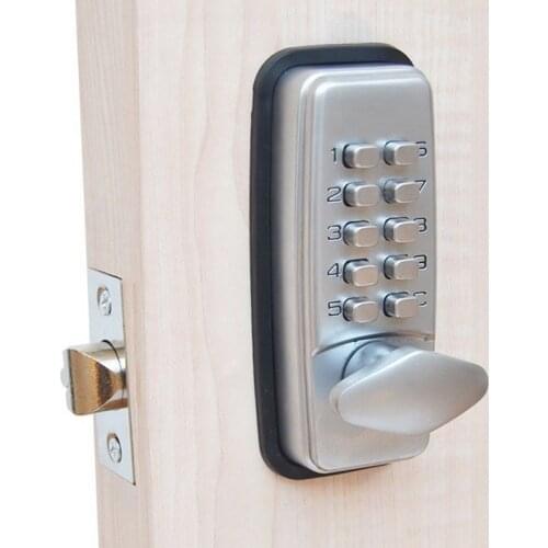 Mini Digital Lock keyless Password Code Keypad Gate Lock Waterproof Dustproof Knob Lock Deadbolt Latch Home Security